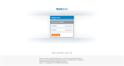 Desktop Screenshot of emdesk.eu